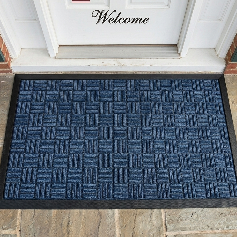 MATZEN Block Entrance Mat — Indoor/Outdoor, Heavy Duty, Non-Slip