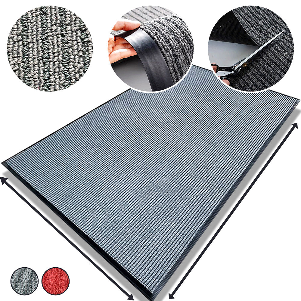 MATZEN Coil-Loop Scraper Mat — Custom Size, PVC Edge