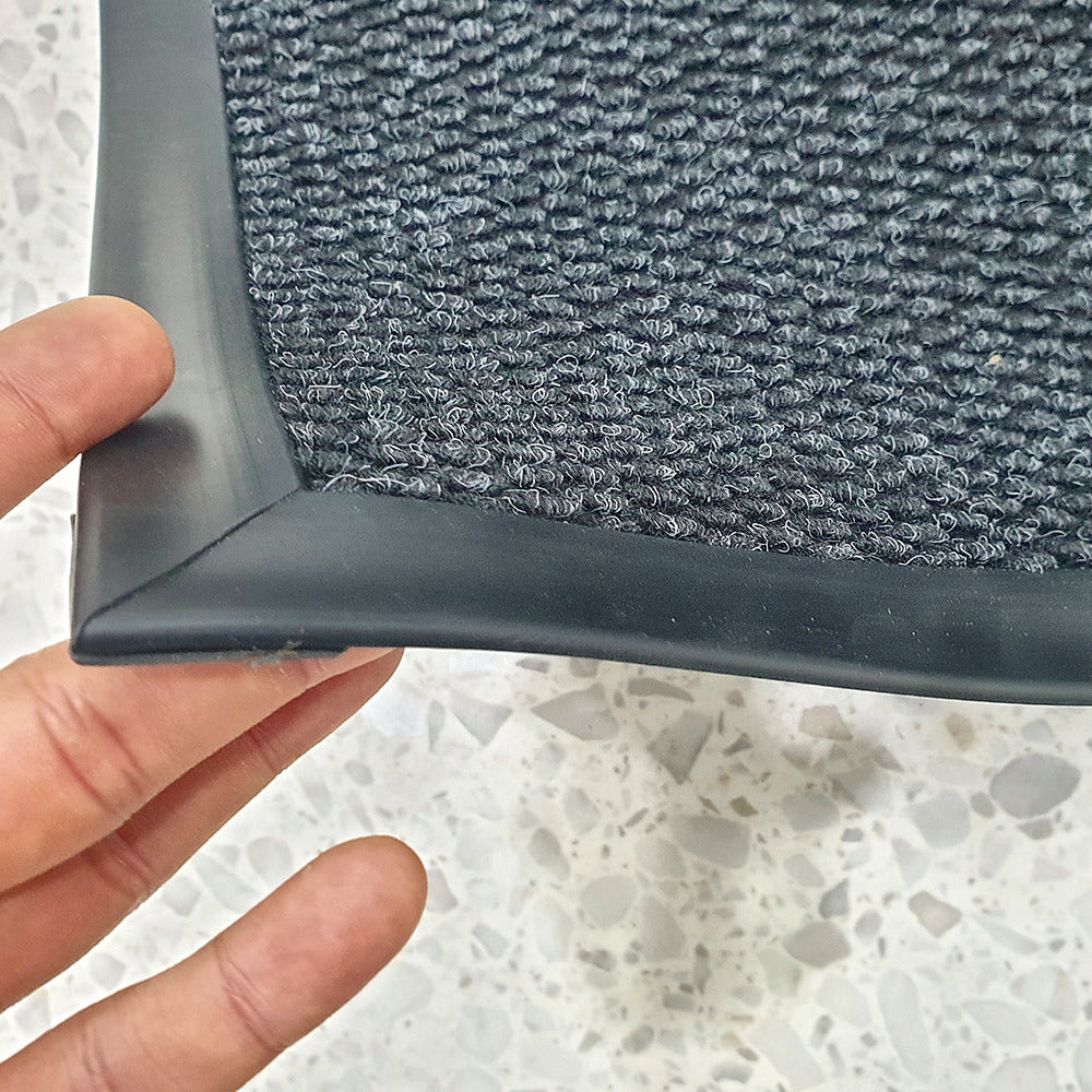 MATZEN Pineapple Weave Entrance Mat — Custom Size, PVC Edge