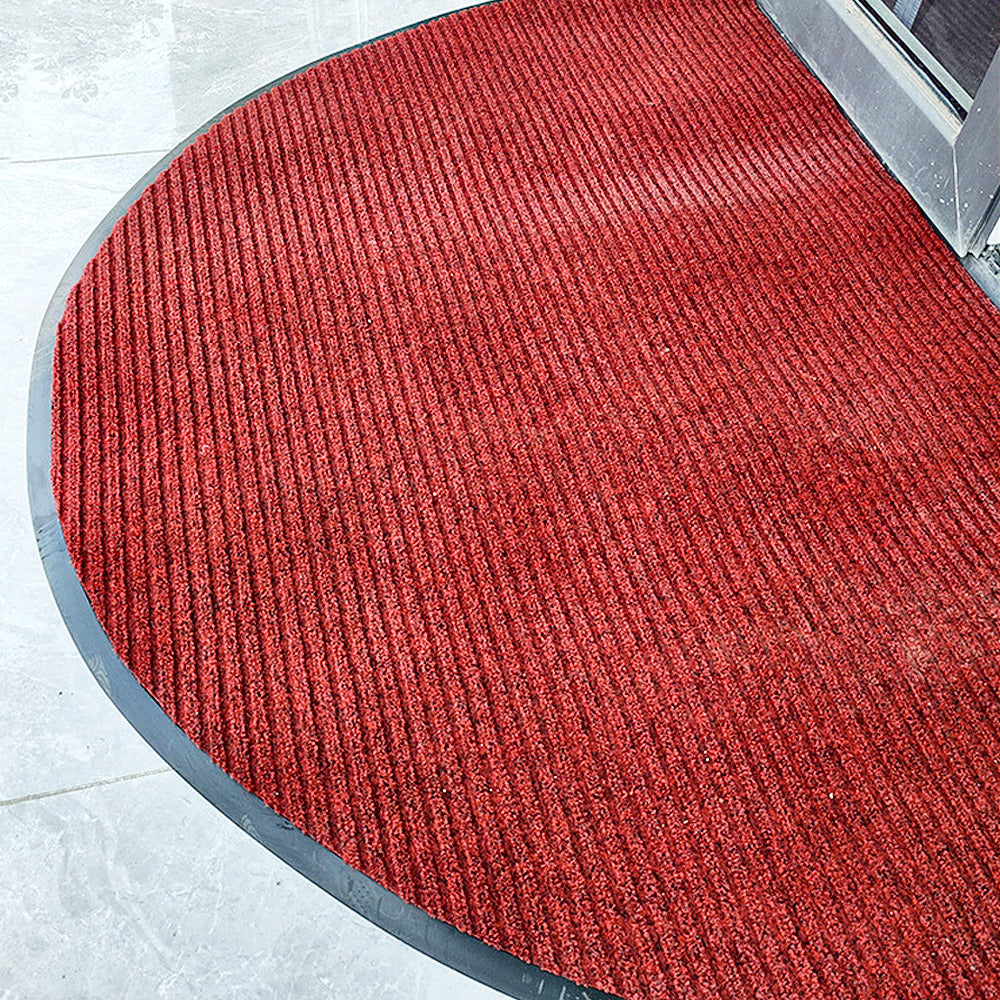 MATZEN Rib Stripe Entrance Mat — Custom Size, PVC Edge