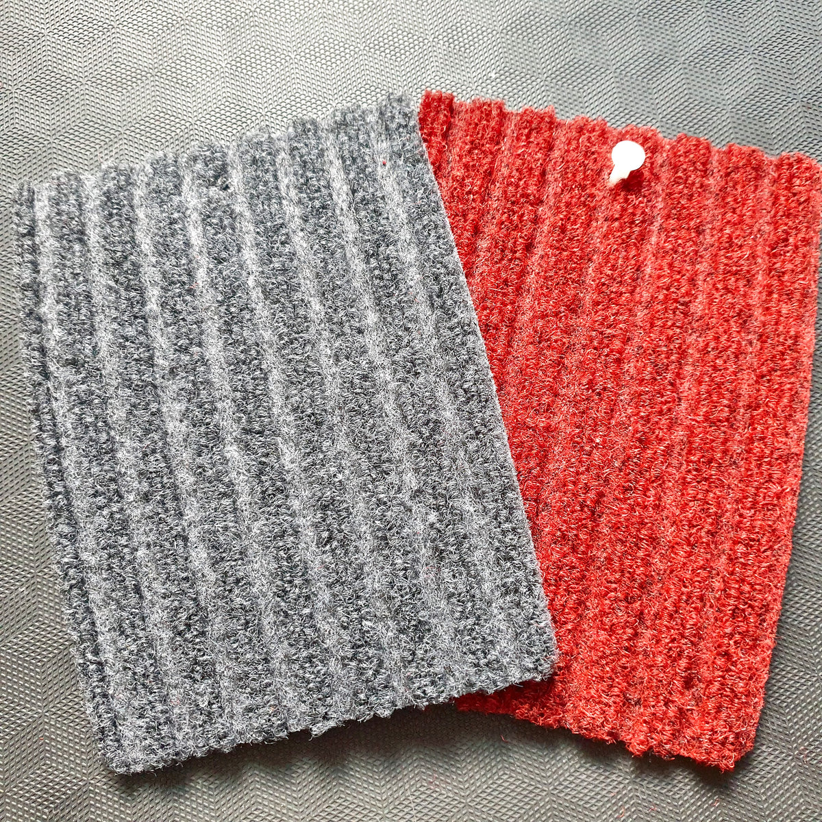 MATZEN Rib Stripe Entrance Mat — Custom Size, PVC Edge
