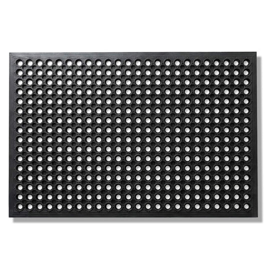 MATZEN Rubber Drainage Door Mat — Outdoor Scraper, Non-Slip