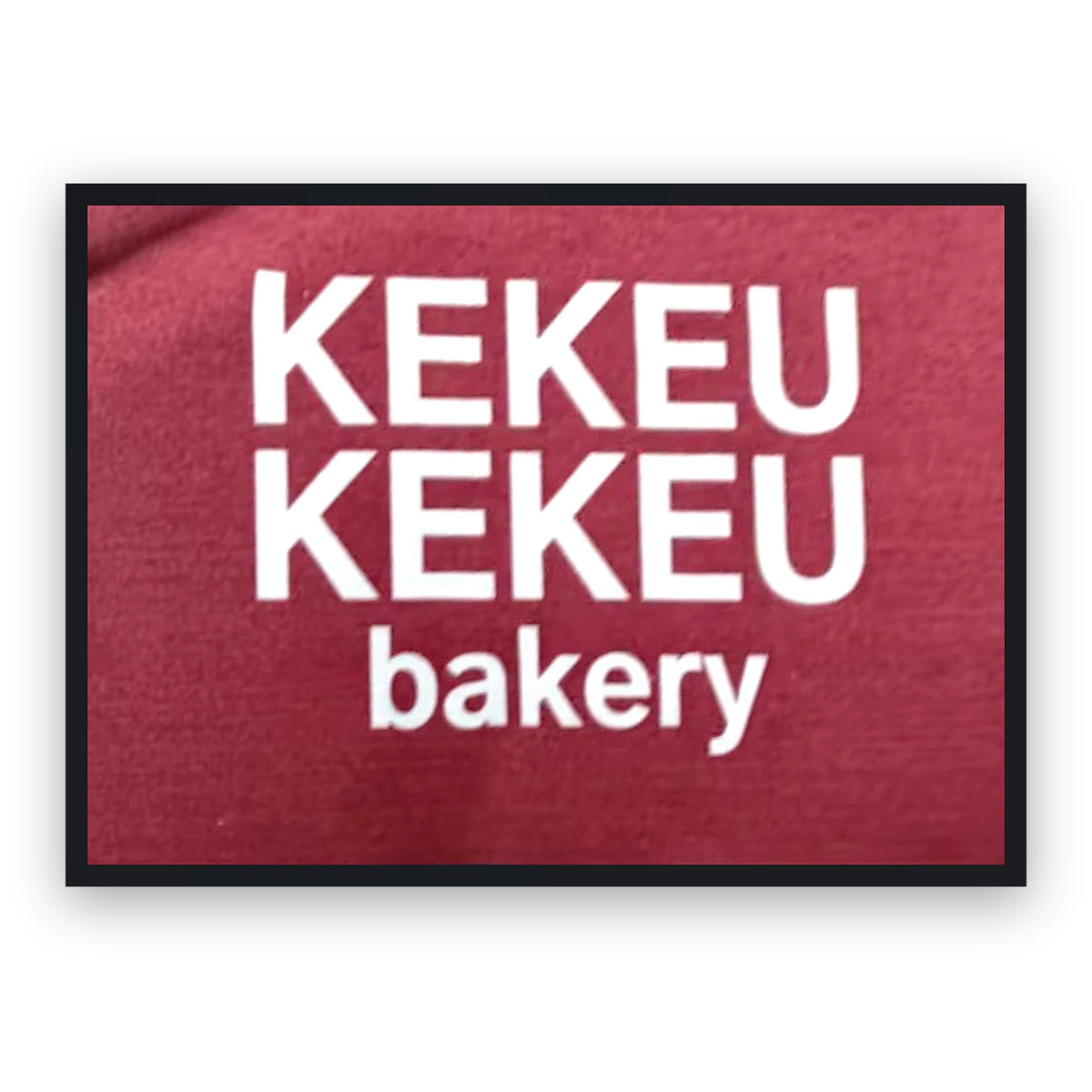 Custom Logo Mat — Classic 7 mm Carpet