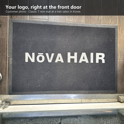 Custom Logo Mat — Classic 7 mm Carpet