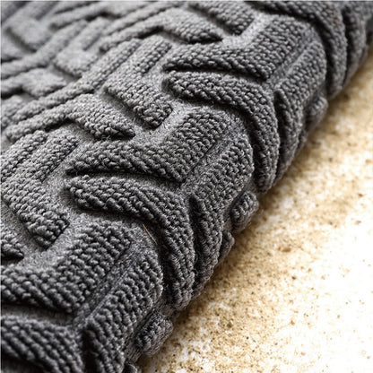 MATZEN Tetrapod Door Mat — Mud Trapping, Rubber Backed, Non-Slip