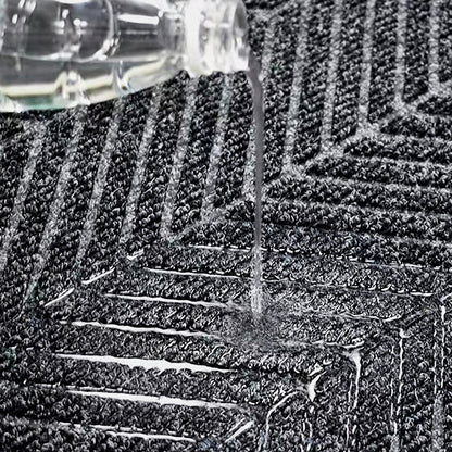 MATZEN Herringbone Scraper Mat — Custom Size, PVC Edge