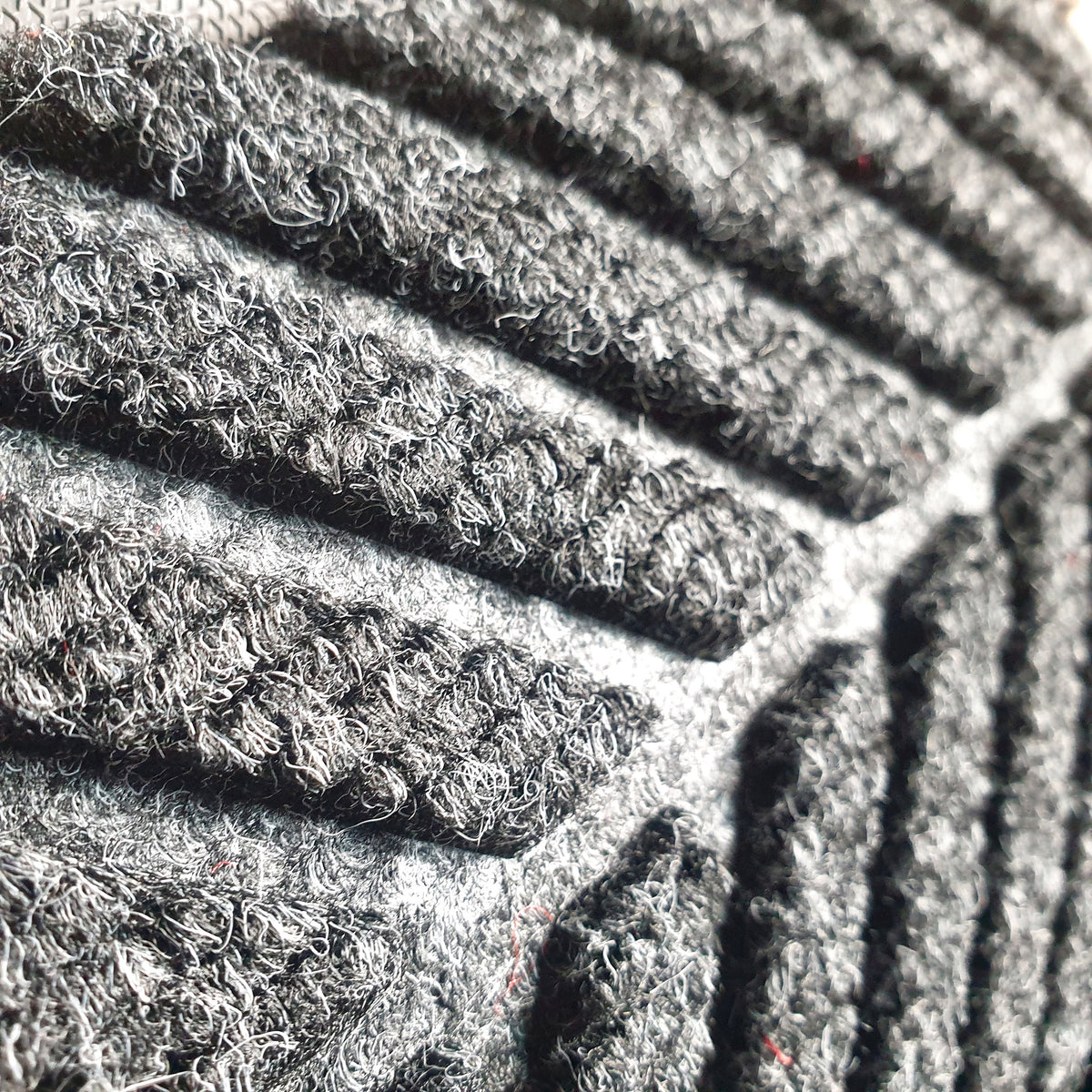 MATZEN Herringbone Scraper Mat — Custom Size, PVC Edge