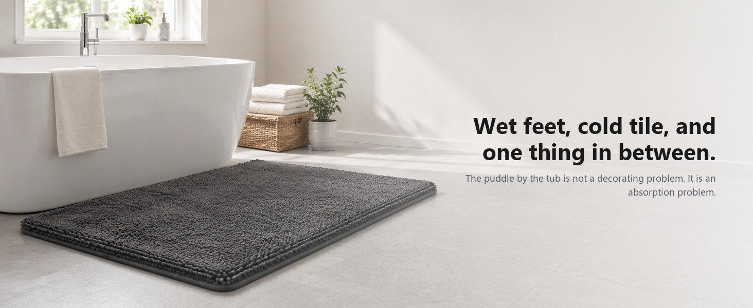MATZEN 1.2Inch Plush Bath Mat - product detail 10