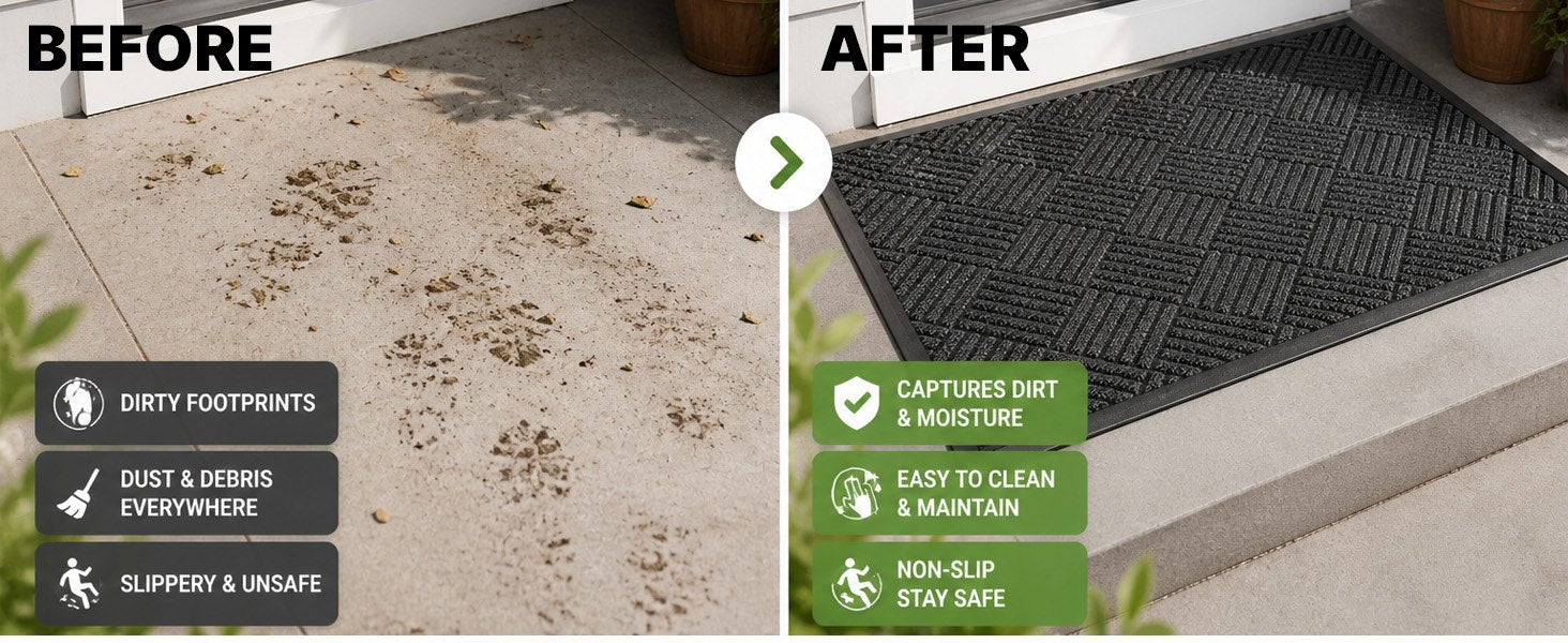 MATZEN Diamond Entrance Mats Indoor Outdoor - product detail 1