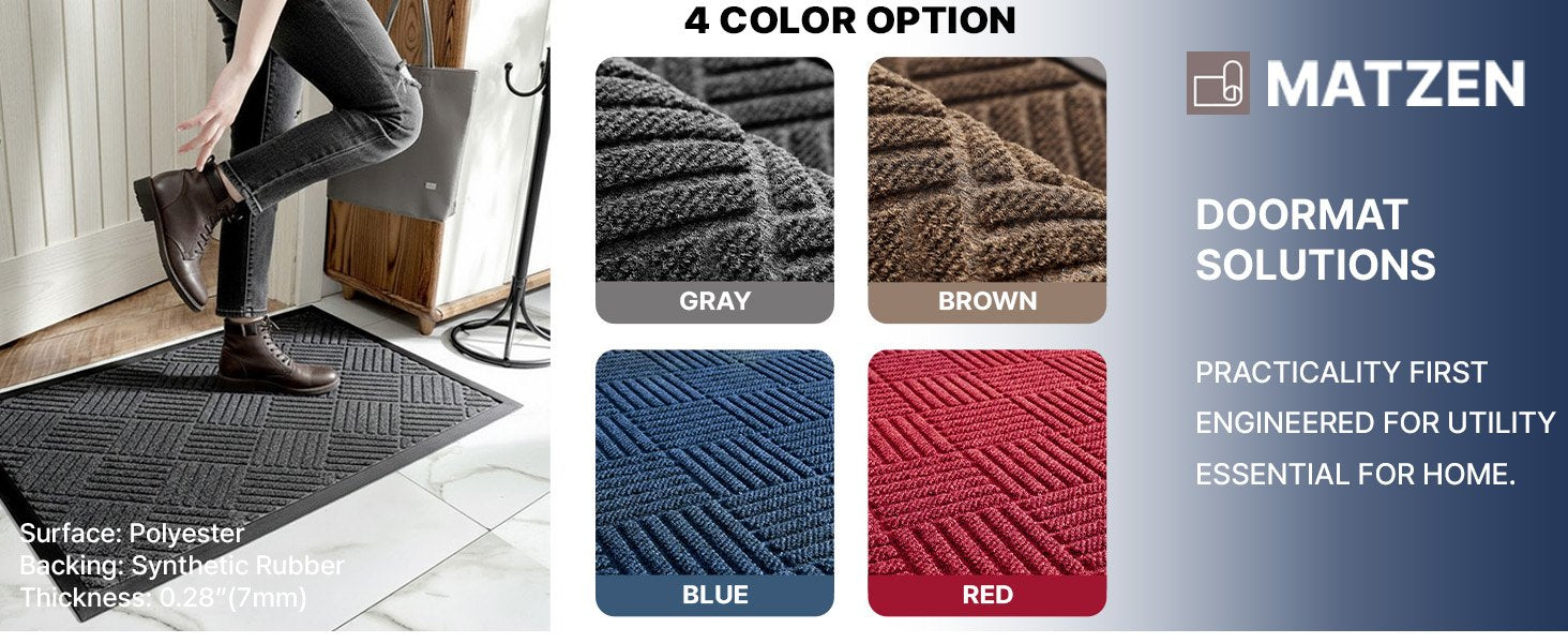 MATZEN Diamond Entrance Mats Indoor Outdoor - product detail 9