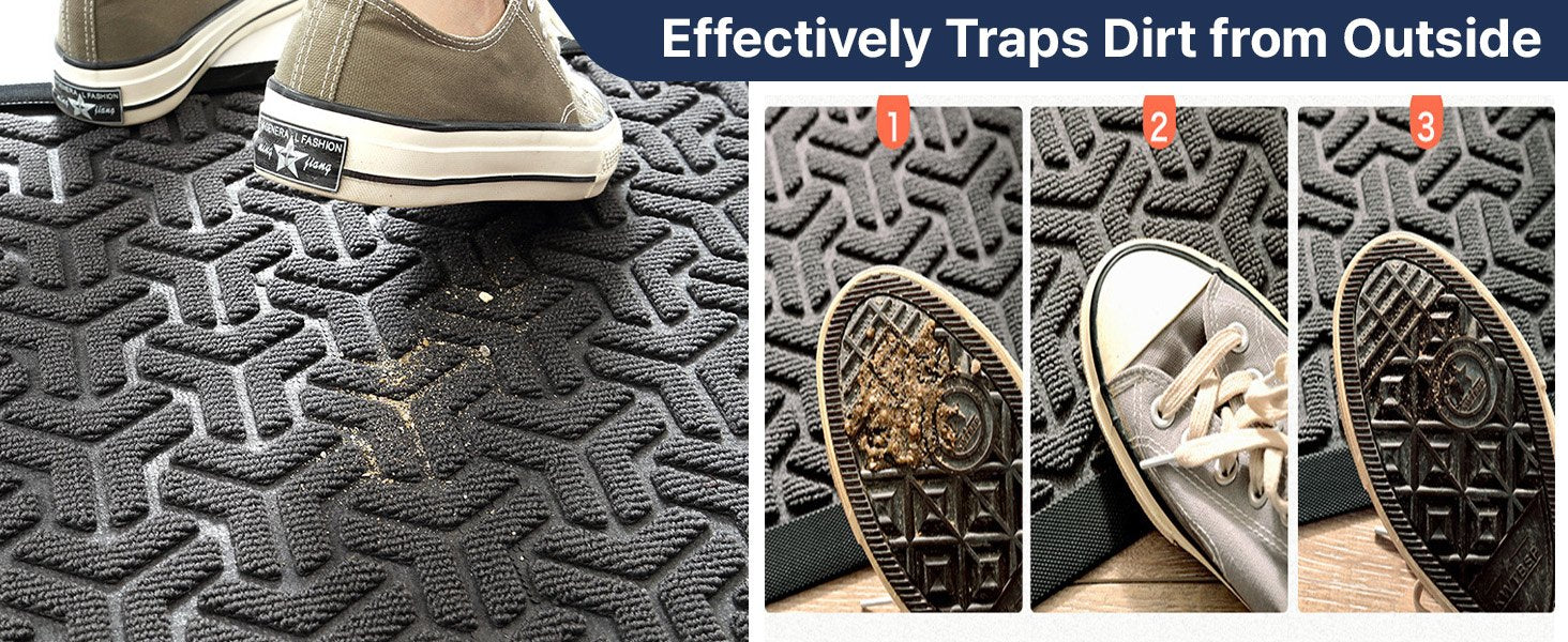 MATZEN Tetrapod Pattern Door Mat - product detail 3