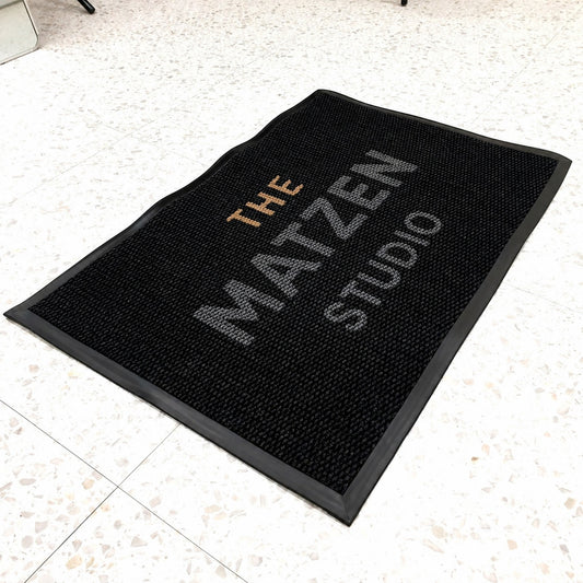 Inlay Logo Entrance Mat — Custom Size