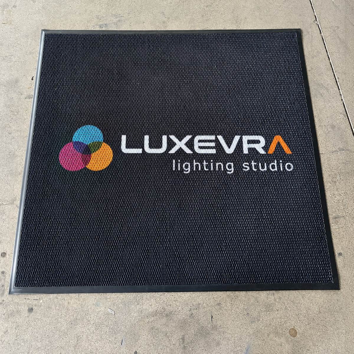 Printed Logo Entrance Mat — Custom Size