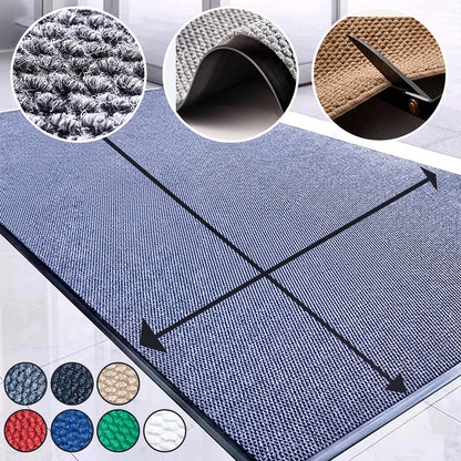 MATZEN Pineapple Weave Entrance Mat — Custom Size, PVC Edge