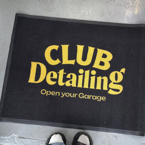 Classic 7 mm printed carpet logo mat, customer photo