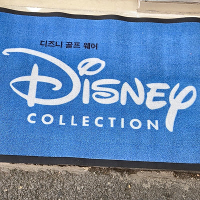 Classic 7 mm custom logo mat at a customer's entrance in Korea, customer photo