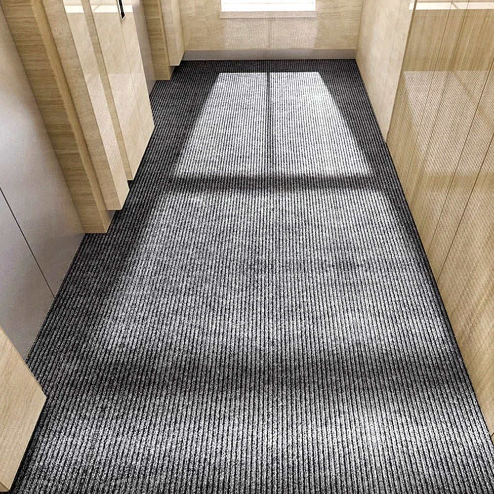 MATZEN Rib Stripe Entrance Mat — Custom Size, PVC Edge