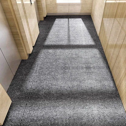 MATZEN Rib Stripe Entrance Mat — Custom Size, PVC Edge